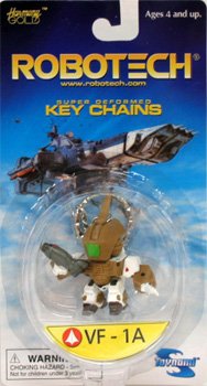 Robotech Super Deformed Keychain VF-1A