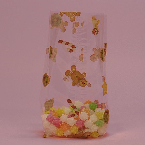 Gingerbread Cello Bags 100 cnt $19.99, 3.5" x 7.5" size
