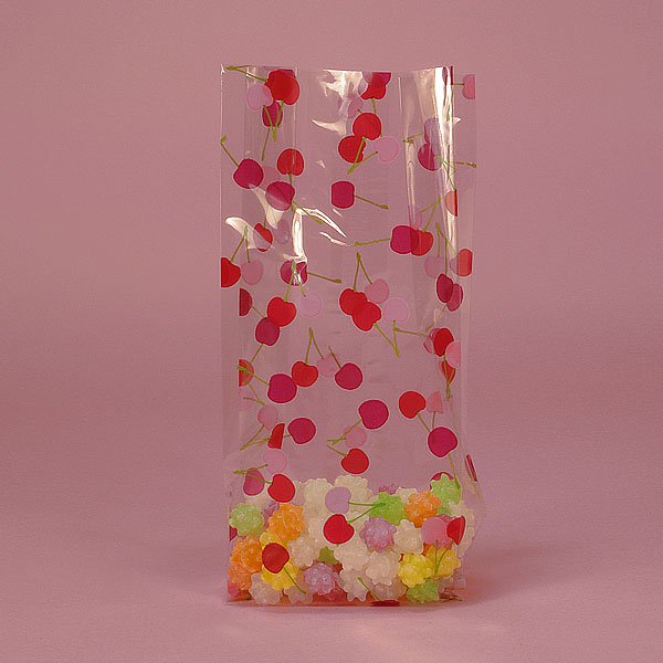 Bag of Cherries Cello Bag 100 cnt, 3.5" x 7.5" Size
