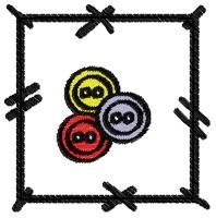 Applique Craft Blocks Machine Embroidery Designs 4x4 Hoop