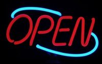 10 x 12 Neon OPEN Sign.