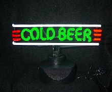 12 x 8 Neon Cold Beer Sign