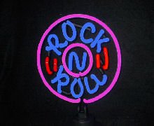 14 x 10 Neon Rock N Roll Sign