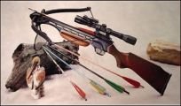 Metal Stock 150lb Crossbow - FREE Shipping