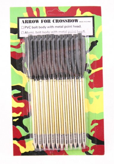 1Pack - 12 Bolts Arrows for 50lb crossbow - FREE Shipping