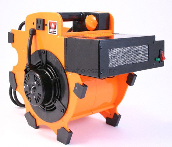 5000 BTU Electric Blower Heater-3 Speeds-Industrial Fan