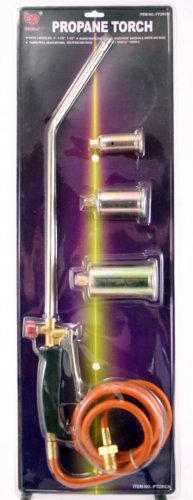 XL Propane Torch w 3 Nozzles: Heating Torch - Free Shipping