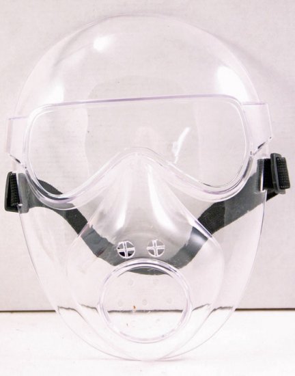 The Survivor Clear Face Guard Mask:Safety Airsoft Free Shipping