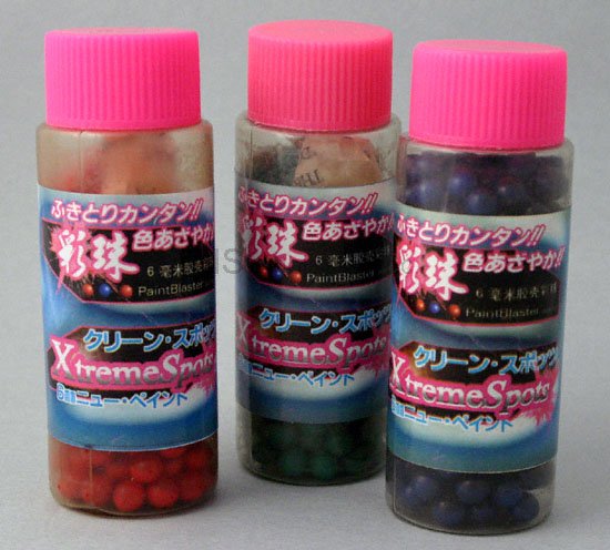 Qty 4 Bottles (400 ToTaL) Airsoft PaiNTBaLLS - FREE Shipping