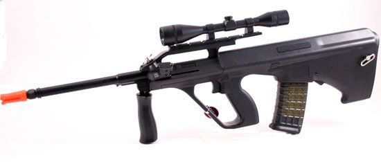 Air Soft Spring Assault Rifle w Hop Up - Free Shipping
