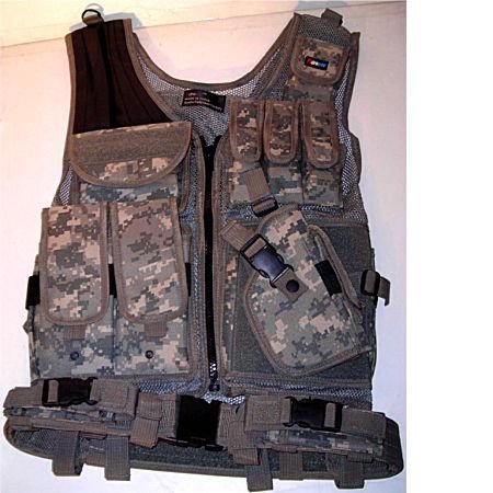 ACU Digital Camo Tactical Vest