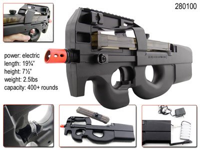 FULLY AUTOMATIC airsoft Belgium P-90