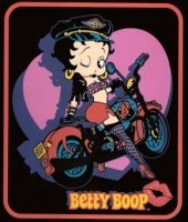 Betty Boop Fleece Blanket