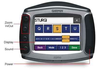 Garmin Zumo 550 Motorcycle Navigator