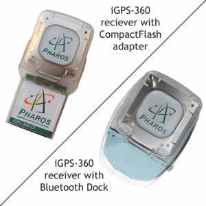 The Pharos Pocket GPS Navigator with Bluetooth Wireless Technology (Plus CF Adaptor & Power Pack)