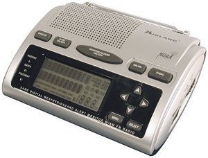 Midland WR-300 Deluxe S.A.M.E. Weatheralert All-hazard Radio With AM/FM