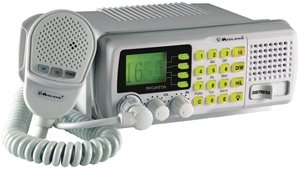 Midland Marine RG2W 25-Watt Fixed-Mount VHF Marine Radio (White)