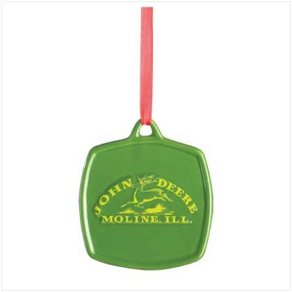 John Deere Vintage Logo Ornament