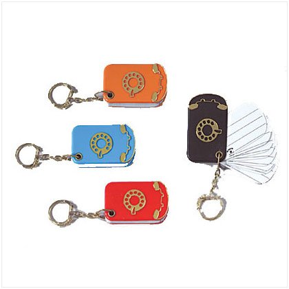TEL/ADDRESS KEYRING - 3 Dozen