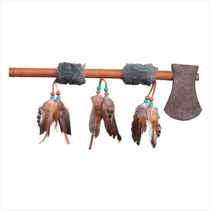 Axe With Feathers