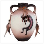 So. West Paint Jug Vase With Handles