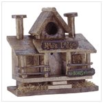MOOSE LODGE WOOD BIRDHOUSE