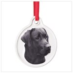 Black Lab Ornament