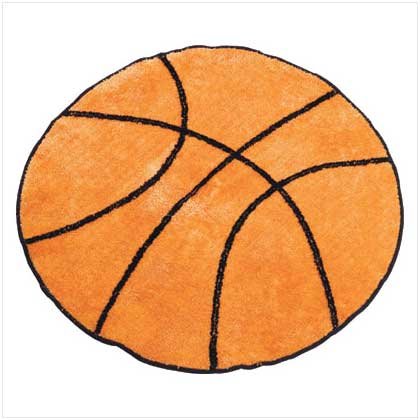 Basketball Rug - 30 inch Diameter