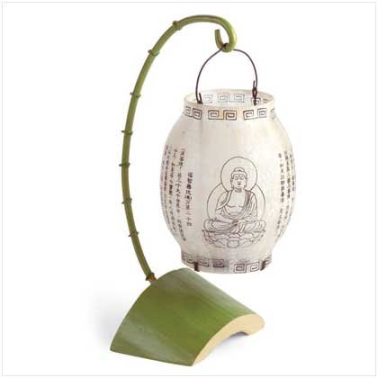 BUDDHA BAMBOO LANTERN