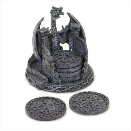 Dragon Holder Coaster Set