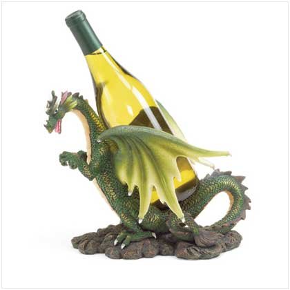 Green Dragon Wine Bottle Holder