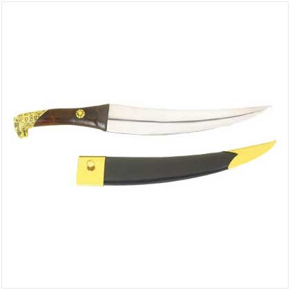 Dagger with Leather Sheath
