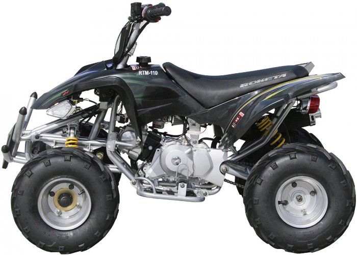 110cc - 4 Stroke Quad (Chain Drive) - Up to 30 MPH FREE SHIPPING