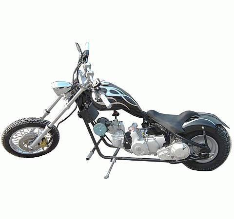 110cc - 4 Stroke Classic Chopper - Up to 52 MPH