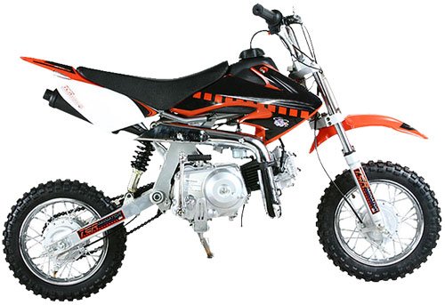 90cc - 4 Stroke Dirt Bike - Up to 39 MPH free shipping