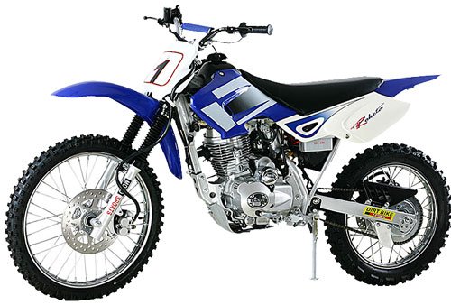 200cc - 4 Stroke Dirt Bike - Up to 58 MPH