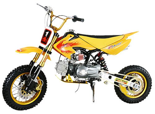 125cc - 4 Stroke Dirt Bike - Up to 43 MPH