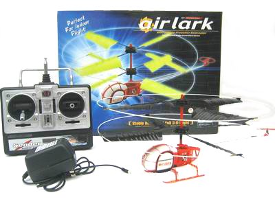 Case of 4 - Air Lark Double Propeller RC Helicopter