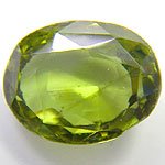 GENUINE CHRYSOBERYL OVAL SHAPE
