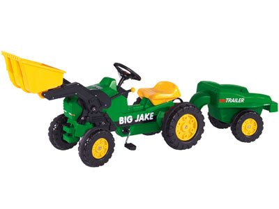 Big Jake Loader w/Trailer Green