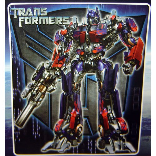 50" x 60" Transformers Optimus Fleece Blanket.