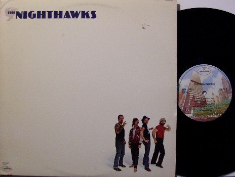 Nighthawks, The - Self Titled - Vinyl LP Record - Blues - with Insert
