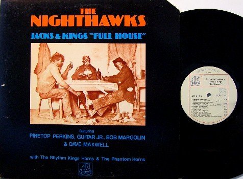 Nighthawks, The - Jacks & Kings Full House - Vinyl LP Record - Blues - Pinetop Perkins, Guitar Jr.