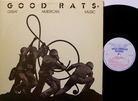 Good Rats - Great American Music - Bruce Kulick / Kiss - Vinyl LP Record - Rock