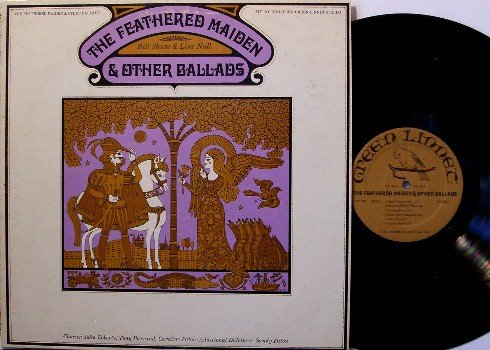 Shute, Bill & Lisa Null - Feathered Maiden - Vinyl LP Record - Green Linnet Folk