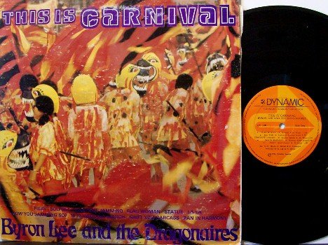 Lee, Byron - This Is Carnival - Vinyl LP Record - Jamiaca Pressing - Reggae - BWIA Airlines Promo