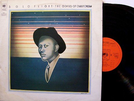Christian, Charlie - Solo Flight Genius Of - 2 Vinyl LP Record Set - Holland Pressing - Jazz