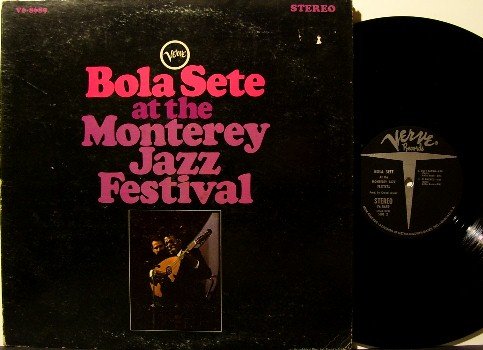 Sete, Bola - At The Monterey Jazz Festival - Vinyl LP Record - Gatefold - MGM Verve Jazz