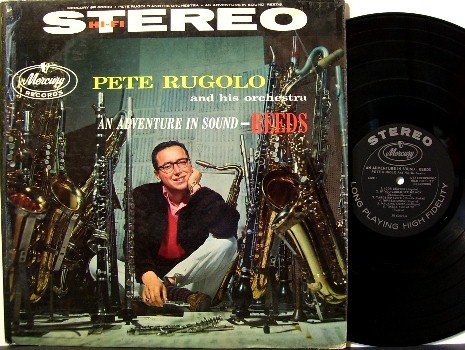 Rugolo, Pete - An Adventure In Sound Reeds - Vinyl LP Record - Mercury Jazz