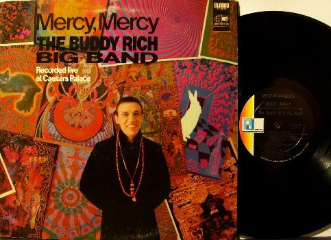 Rich, Buddy - Mercy Mercy - Vinyl LP Record - World Pacific Jazz - Live at Caesar's Palace